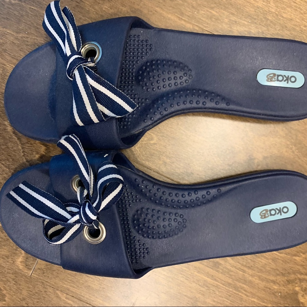 OKA B Madison Slides - Size ML 8/9 Most comfortable slides ever!!! All inVGUC - Picture 4 of 8
